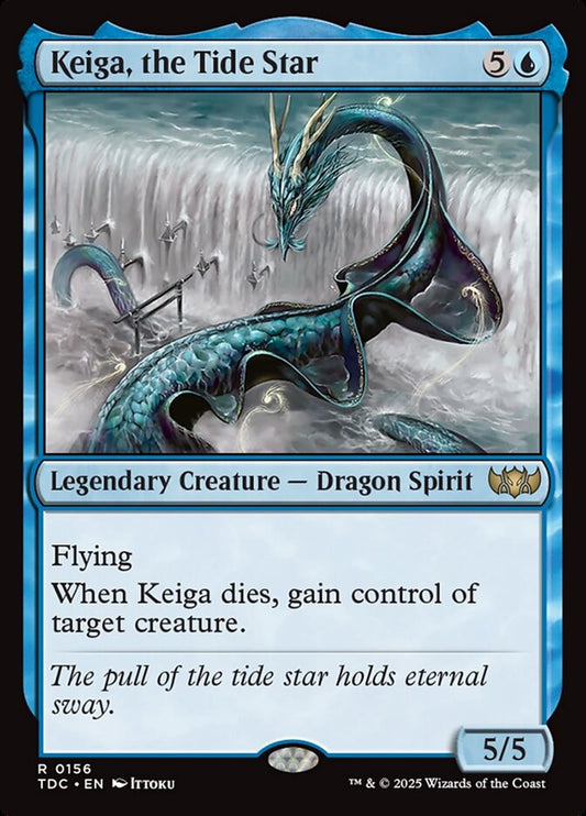 Keiga, the Tide Star – Tarkir: Dragonstorm Commander [TDC] – English – #156