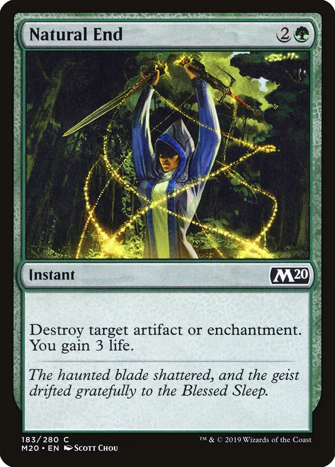 Natural End – Core Set 2020 [M20] – English – #183