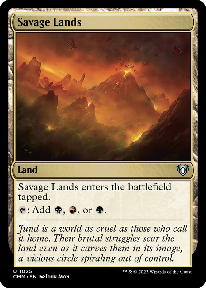 Savage Lands – Commander Masters [CMM] – D – #1025