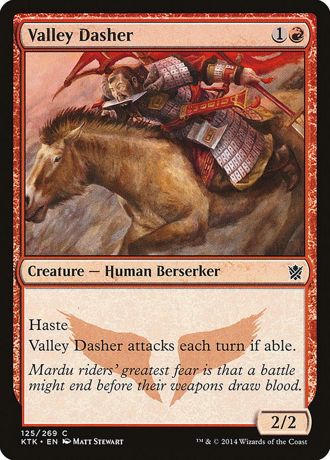 Valley Dasher – Khans of Tarkir [KTK] – English – #125