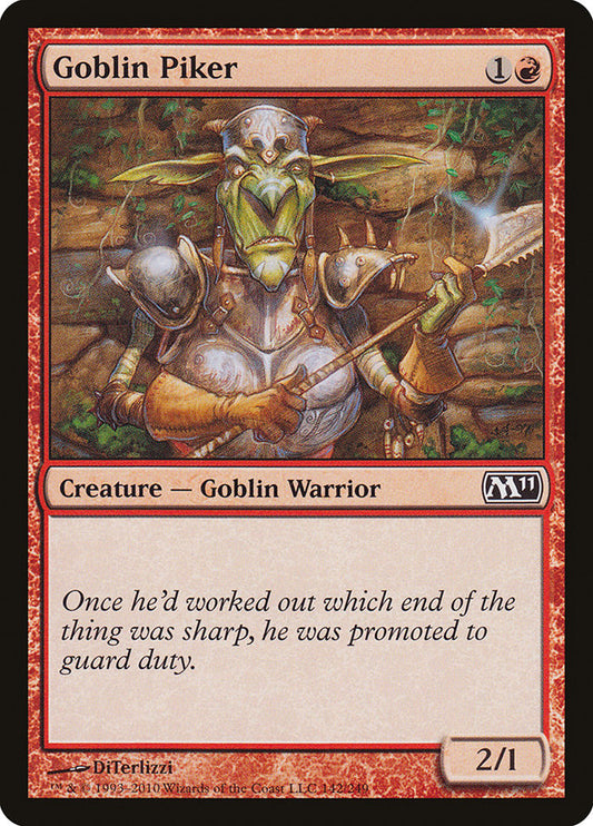 Goblin Piker – Magic 2011 [M11] – English – #142