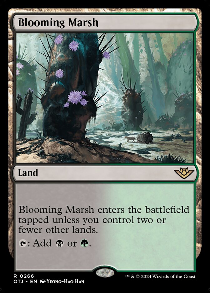 Blooming Marsh – Outlaws of Thunder Junction [OTJ] – English – #266