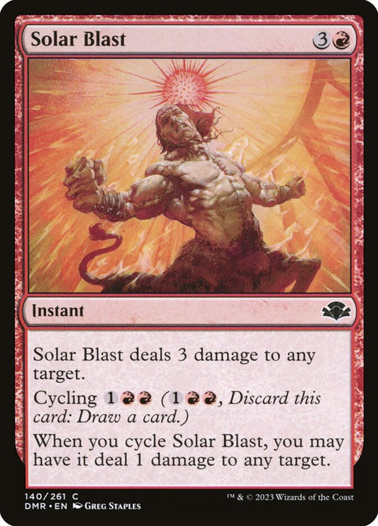Solar Blast – Dominaria Remastered [DMR] – English – #140