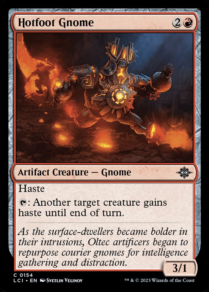 Hotfoot Gnome – The Lost Caverns of Ixalan [LCI] – D – #154