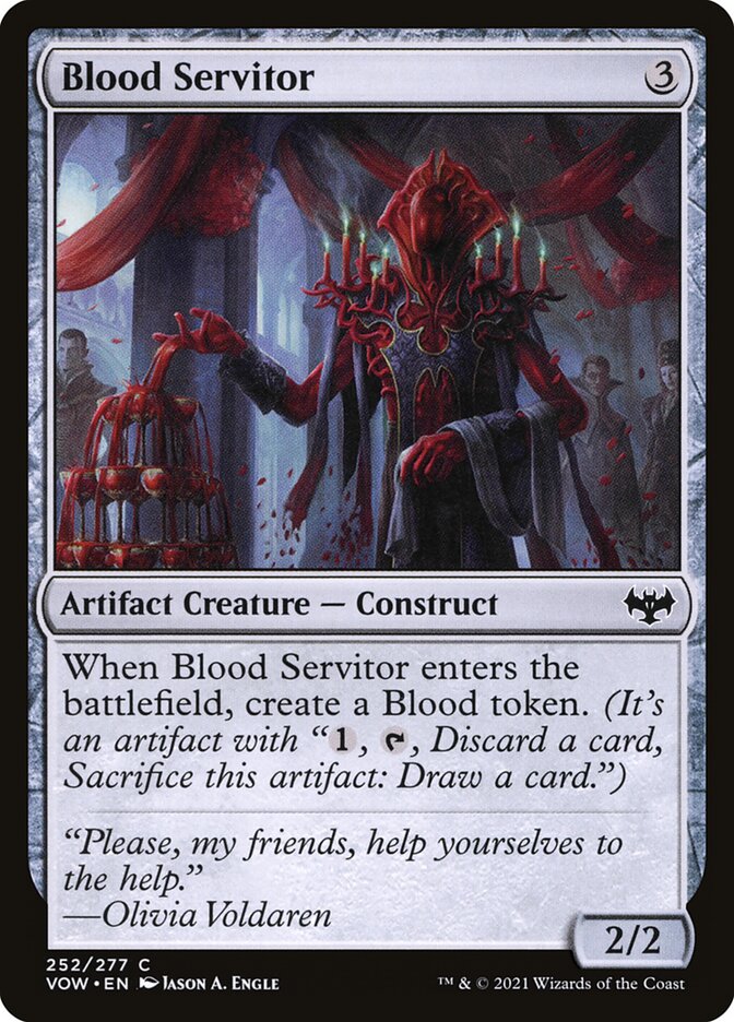 Blood Servitor – Innistrad: Crimson Vow [VOW] – English – #252