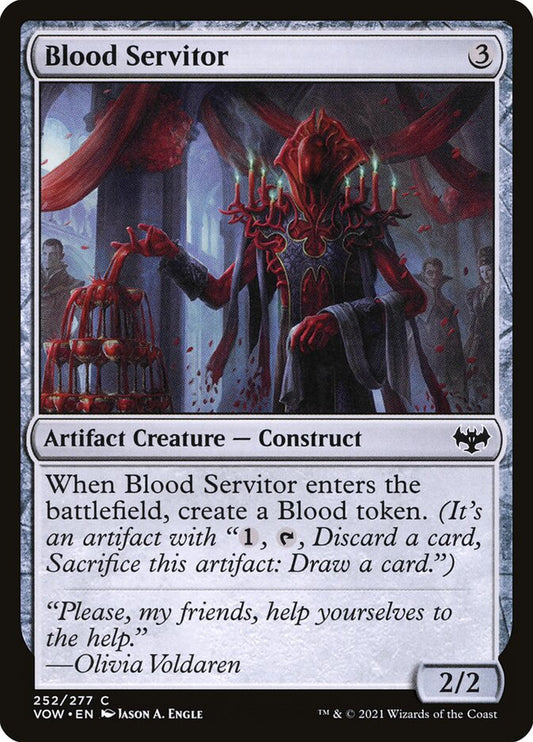 Blood Servitor – Innistrad: Crimson Vow [VOW] – English – #252