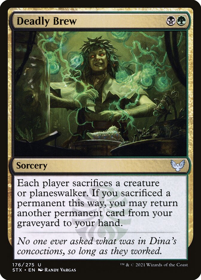 Deadly Brew – Strixhaven: School of Mages [STX] – English – #176