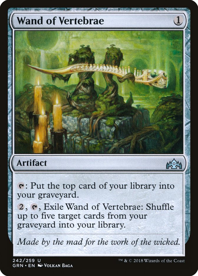 Wand of Vertebrae – Guilds of Ravnica [GRN] – D – #242