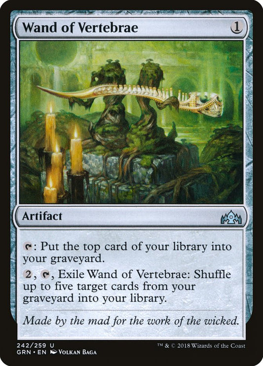 Wand of Vertebrae – Guilds of Ravnica [GRN] – D – #242