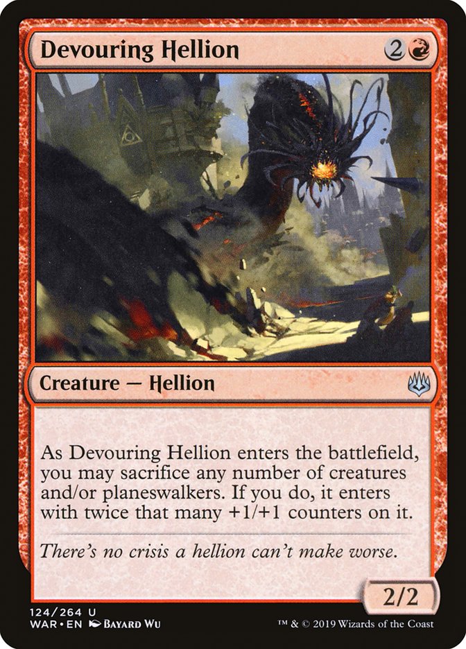 Devouring Hellion – War of the Spark [WAR] – D – #124