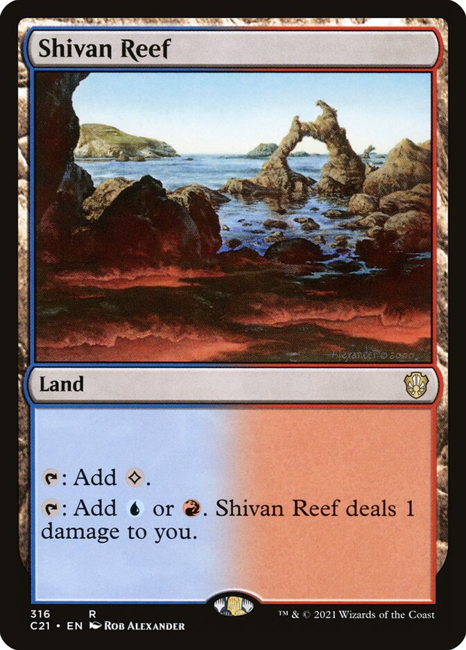 Shivan Reef – Commander 2021 [C21] – English – #316