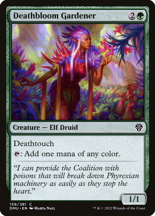 Deathbloom Gardener – Dominaria United [DMU] – English – #159