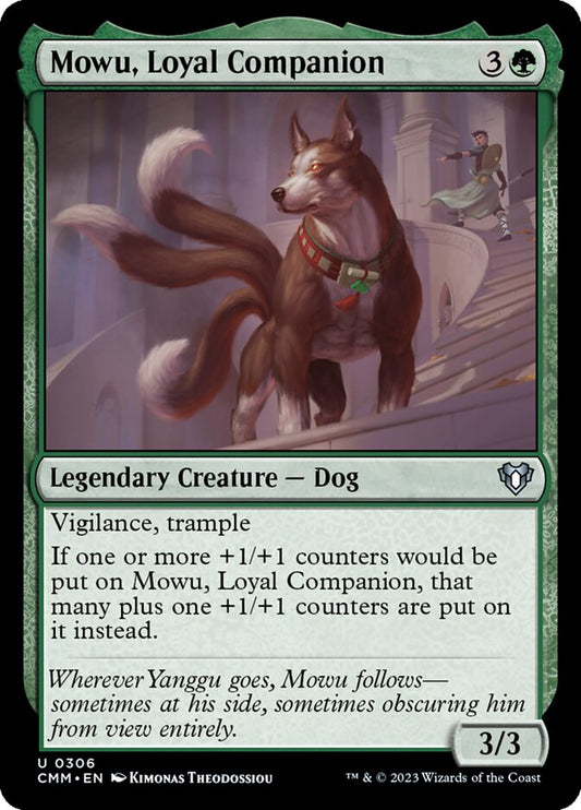 Mowu, Loyal Companion – Commander Masters [CMM] – English – #306