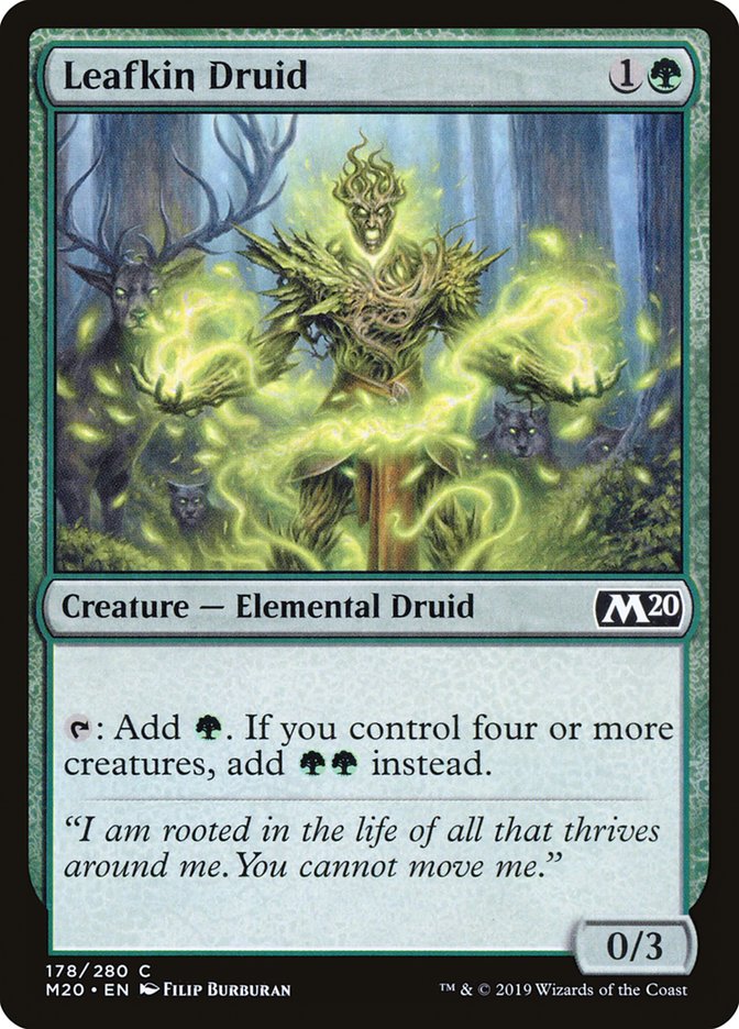 Leafkin Druid – Core Set 2020 [M20] – D – #178
