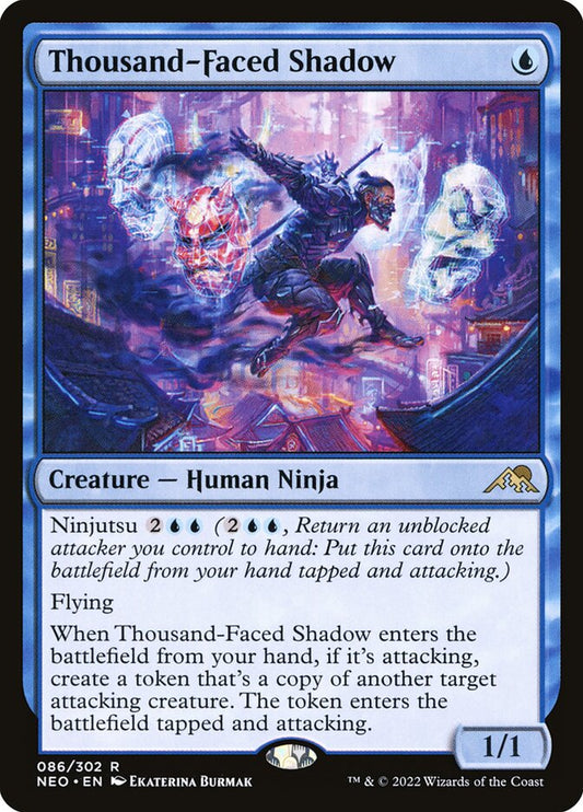 Thousand-Faced Shadow – Kamigawa: Neon Dynasty [NEO] – English – #86