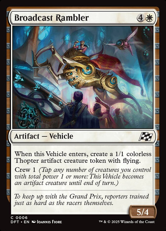 Broadcast Rambler – Aetherdrift [DFT] – D – #6