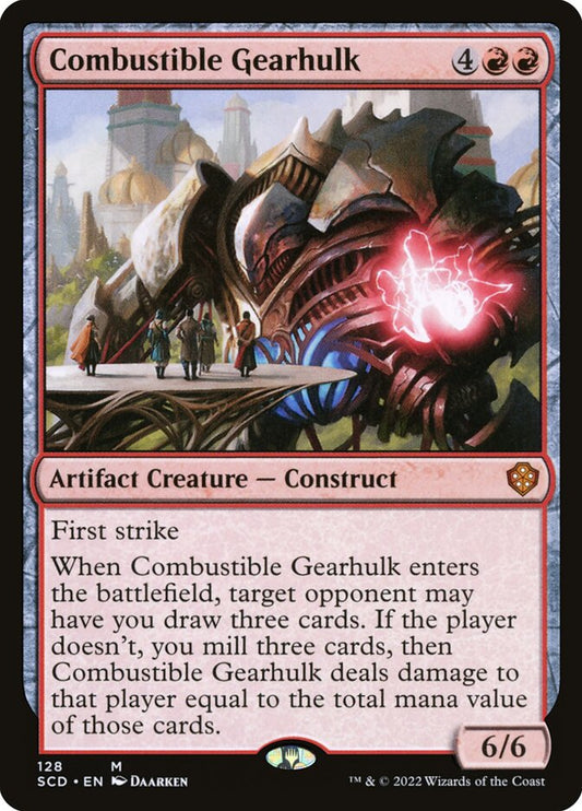 Combustible Gearhulk – Starter Commander Decks [SCD] – English – #128