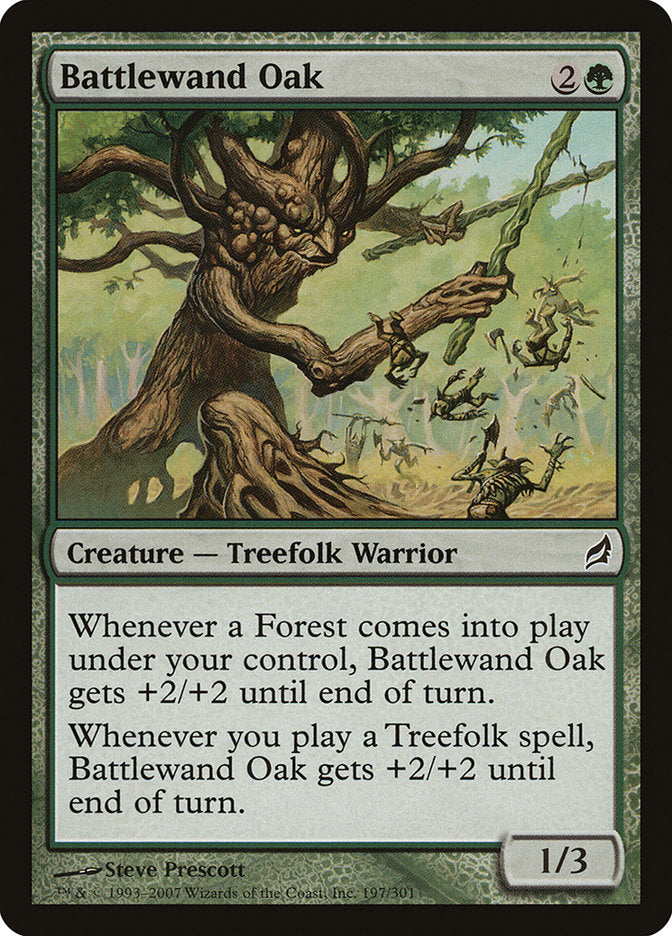 Battlewand Oak – Lorwyn [LRW] – English – #197
