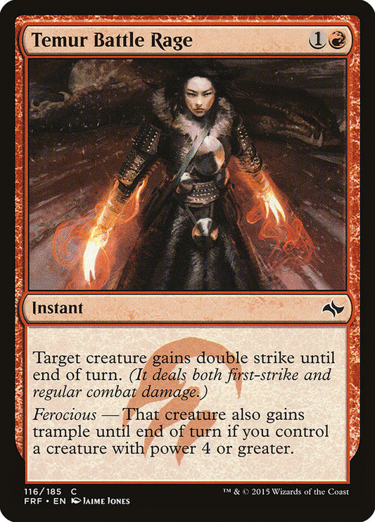 Temur Battle Rage – Fate Reforged [FRF] – English – #116