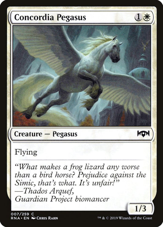 Concordia Pegasus – Ravnica Allegiance [RNA] – English – #7