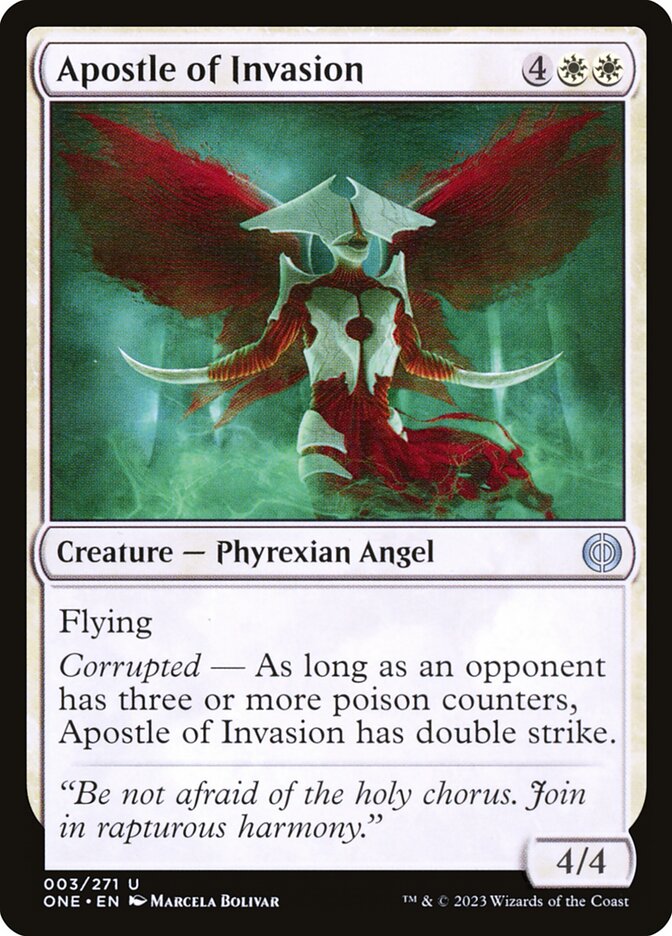 Apostle of Invasion – Phyrexia: All Will Be One [ONE] – D – #3