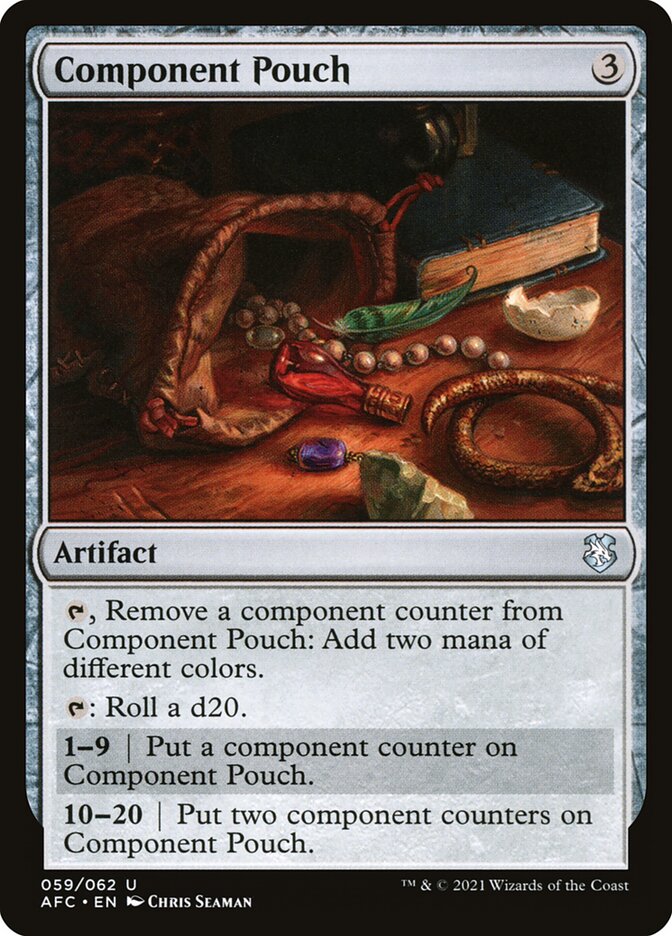Component Pouch – Forgotten Realms Commander [AFC] – D – #59