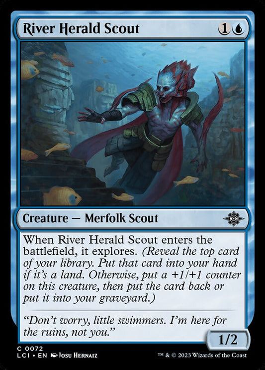 River Herald Scout – The Lost Caverns of Ixalan [LCI] – D – #72