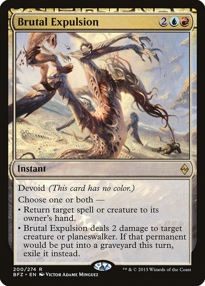 Brutal Expulsion – Battle for Zendikar [BFZ] – English – #200