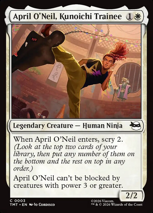 April O'Neil, Kunoichi Trainee – Teenage Mutant Ninja Turtles [TMT] – English – #3