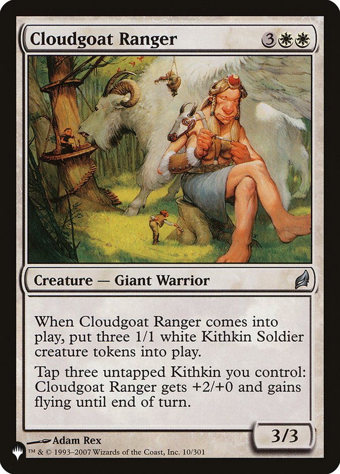 Cloudgoat Ranger – The List [PLST] – English – #LRW-10