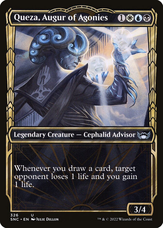 Queza, Augur of Agonies – Streets of New Capenna [SNC] – English – #326