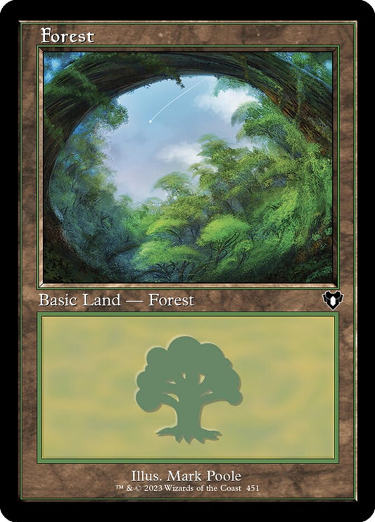 Forest – Commander Masters [CMM] – English – #451