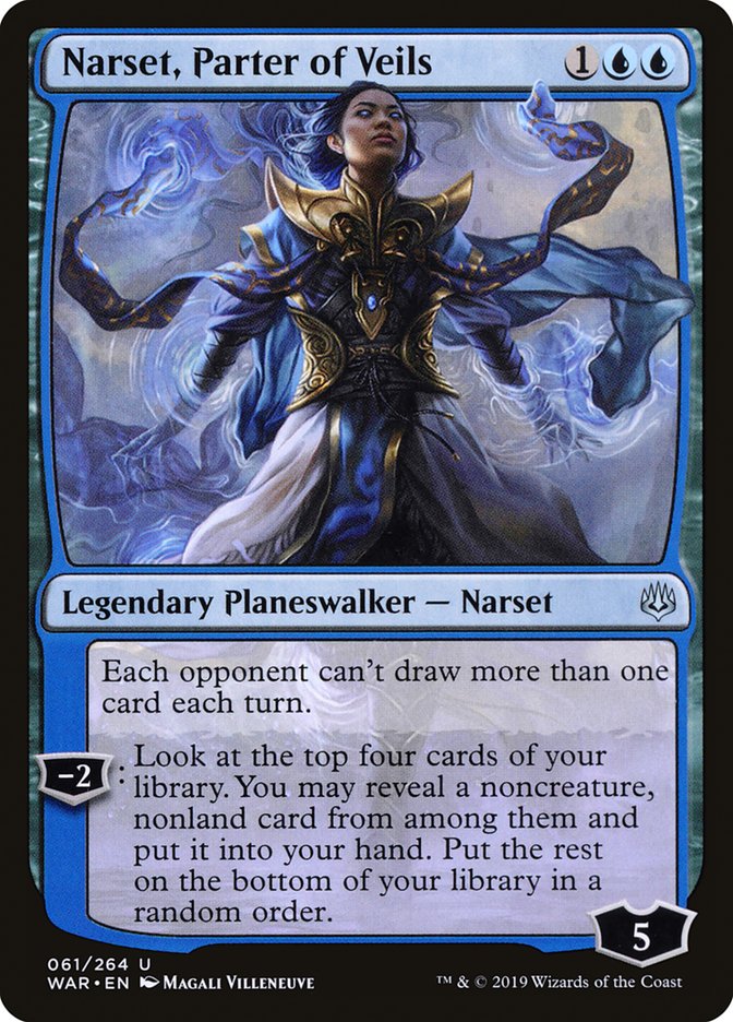 Narset, Parter of Veils – War of the Spark [WAR] – English – #61