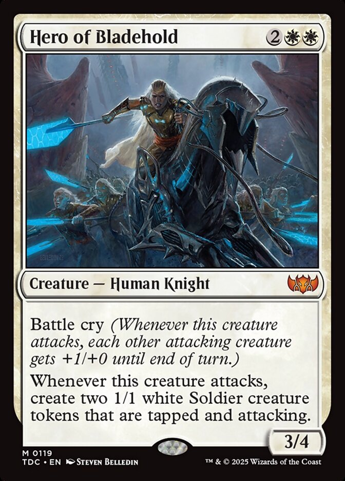 Hero of Bladehold – Tarkir: Dragonstorm Commander [TDC] – English – #119