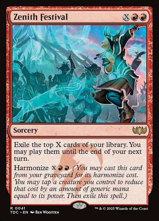 Zenith Festival – Tarkir: Dragonstorm Commander [TDC] – English – #41