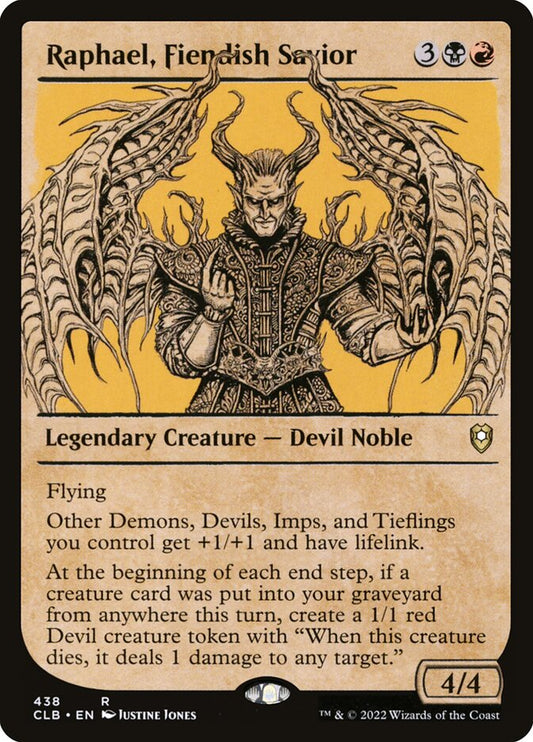 Raphael, Fiendish Savior – Commander Legends: Battle for Baldur's Gate [CLB] – English – #438