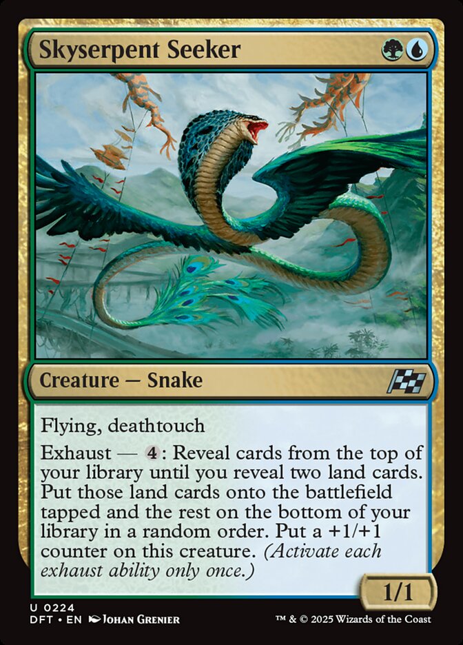 Skyserpent Seeker – Aetherdrift [DFT] – D – #224