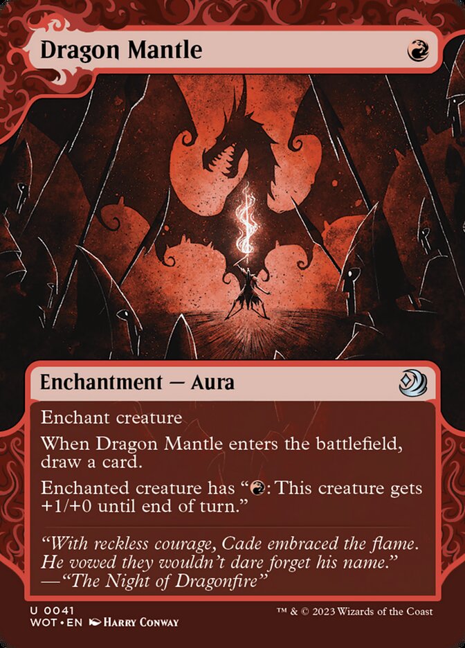 Dragon Mantle – Wilds of Eldraine: Enchanting Tales [WOT] – D – #41