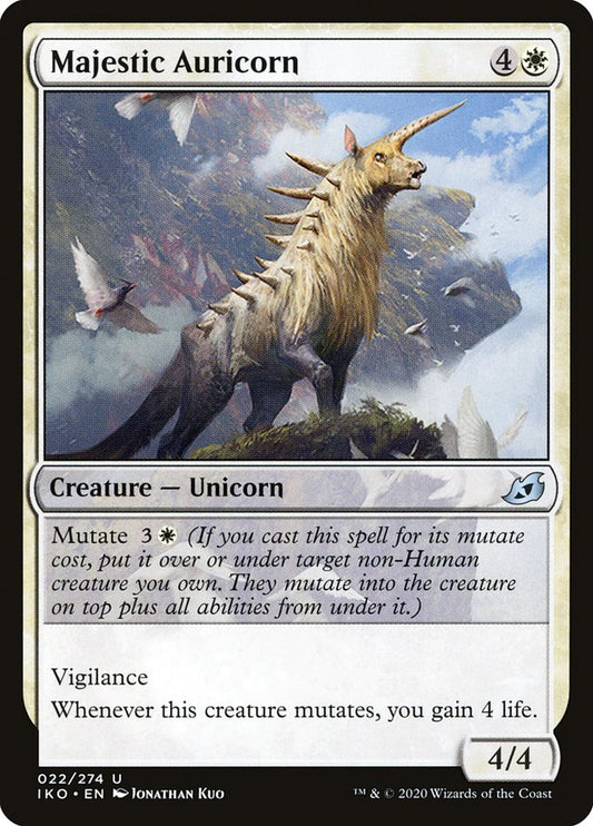 Majestic Auricorn – Ikoria: Lair of Behemoths [IKO] – D – #22