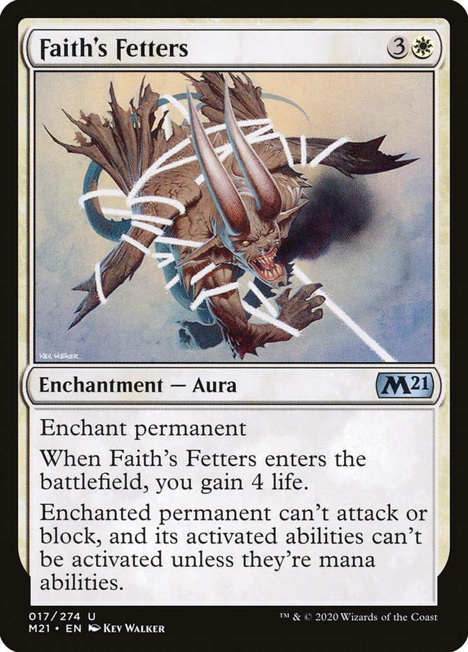Faith's Fetters – Core Set 2021 [M21] – English – #17