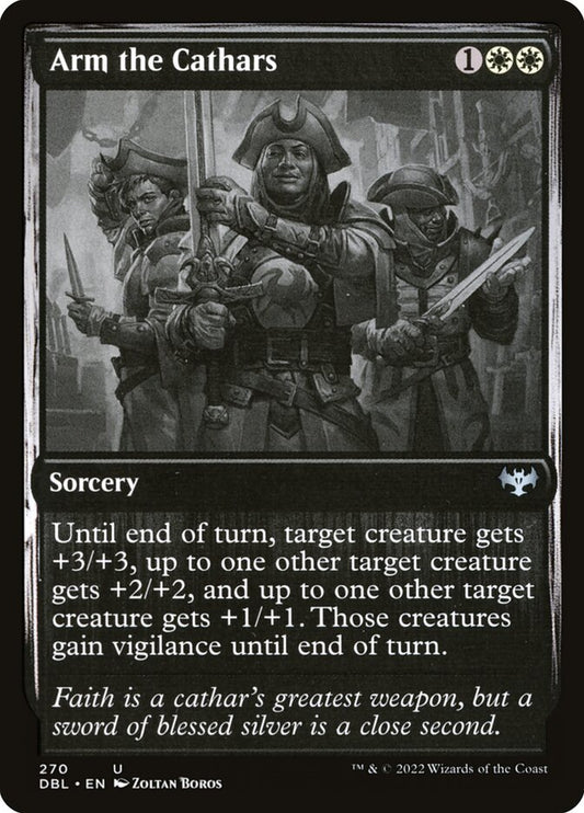 Arm the Cathars – Innistrad: Double Feature [DBL] – English – #270