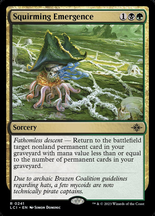 Squirming Emergence – The Lost Caverns of Ixalan [LCI] – English – #241