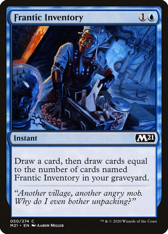 Frantic Inventory – Core Set 2021 [M21] – English – #50