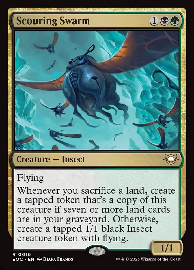 Scouring Swarm – Edge of Eternities Commander [EOC] – English – #16