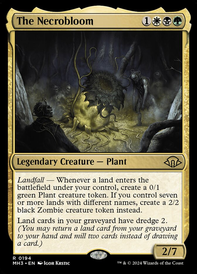 The Necrobloom – Modern Horizons 3 [MH3] – English – #194