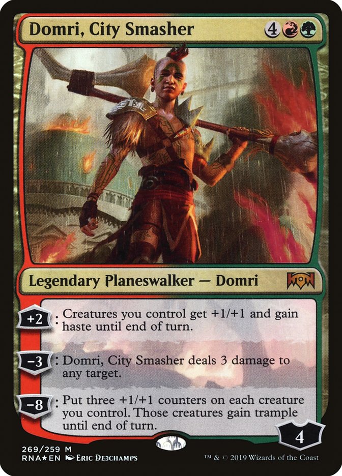 Domri, City Smasher – Ravnica Allegiance [RNA] – English – #269