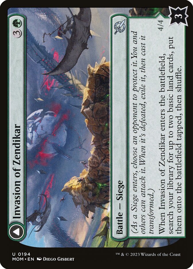 Invasion of Zendikar // Awakened Skyclave – March of the Machine [MOM] – English – #194