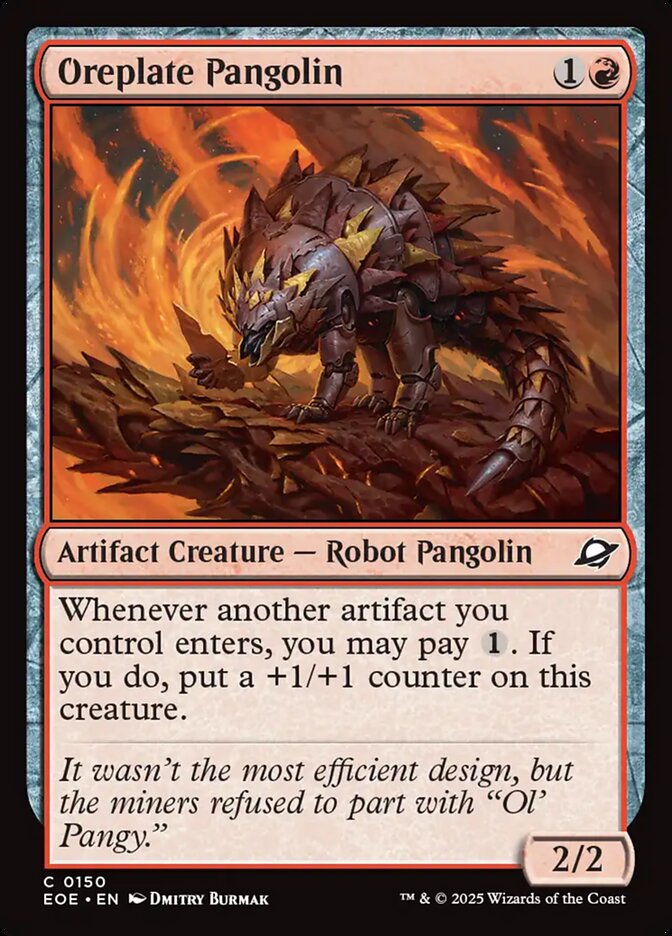 Oreplate Pangolin – Edge of Eternities [EOE] – English – #150