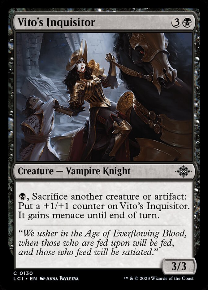 Vito's Inquisitor – The Lost Caverns of Ixalan [LCI] – D – #130