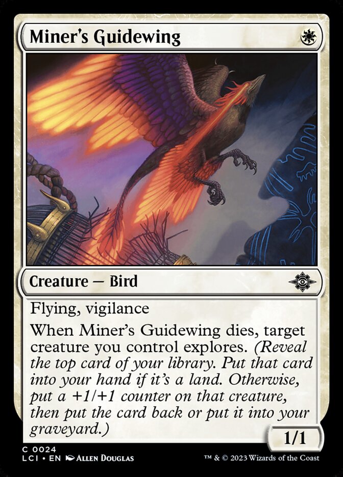 Miner's Guidewing – The Lost Caverns of Ixalan [LCI] – D – #24